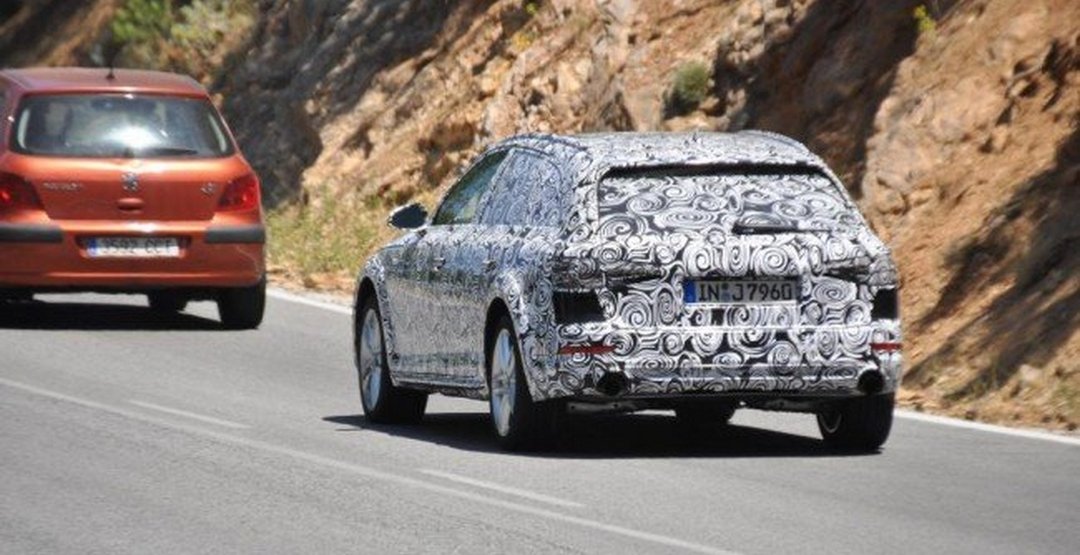 Новое поколение Audi A4 Allroad проходит испытания на европейских дорогах Audi A4 Allroad 3.jpg