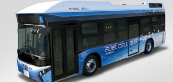 В Японии появились первые водородные автобусы
