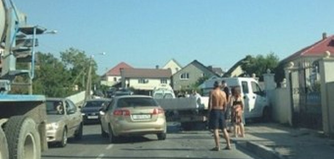 В Новороссийске бетономешалка устроила массовое ДТП