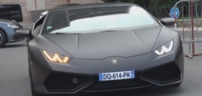 В Монако замечен новый Lamborghini Huracan