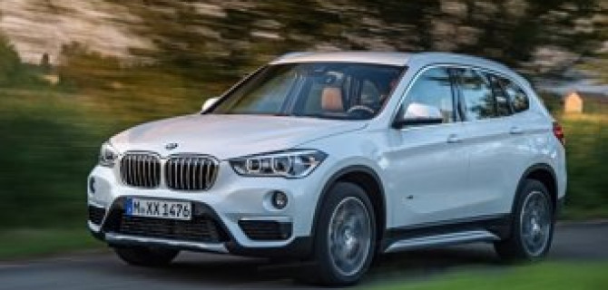 BMW объявили рублевые цены на обновленный кроссовер X1