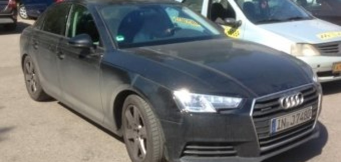 В Москве засняли новое поколение Audi А4