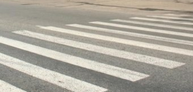 В Зернограде сбили беременную женщину на переходе