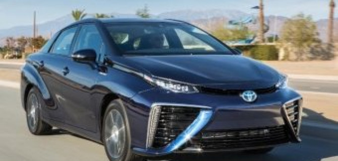 В Европу прибыла партия водородных Toyota Mirai
