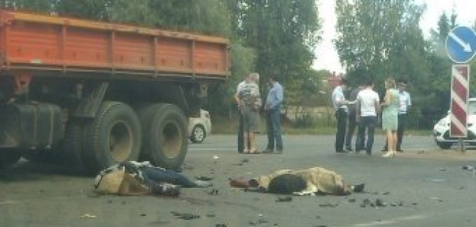 Под Уфой при столкновении с КамАЗом байкеру оторвало голову