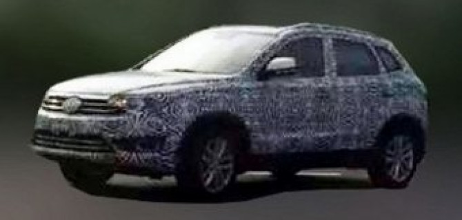 В Китае проходит тесты новый внедорожник Volkswagen