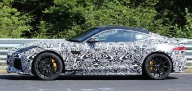 Кабриолет Jaguar F-Type SVR замечен на тестировании