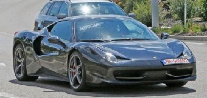 Ferrari тестирует бюджетную модель Dino