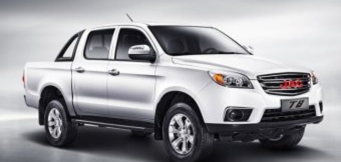 В сентябре начнутся продажи нового пикапа JAC T6 стартуют в сентябре 2015