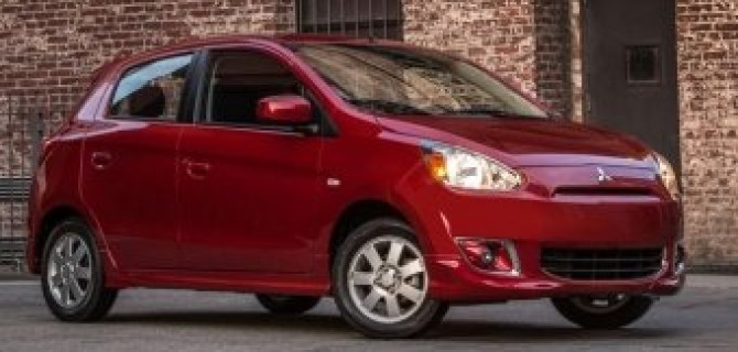 Хэтчбек и седан Mitsubishi Mirage обновят в 2016 году
