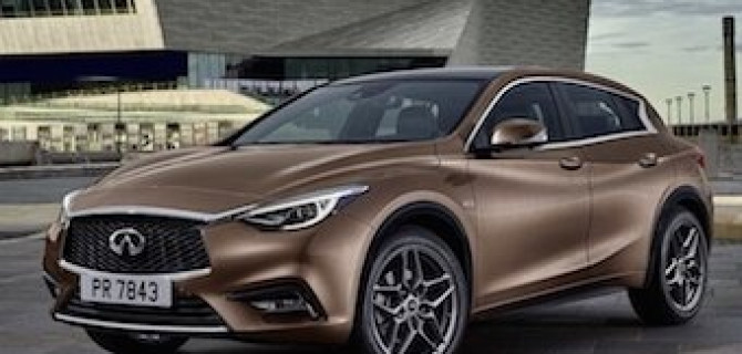 Infiniti Q30 показался на новых фото