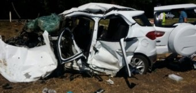 В Краснодарском крае в лобовом столкновении погибли три человека