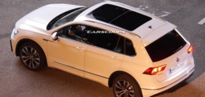 Фото нового поколения Volkswagen Tiguan