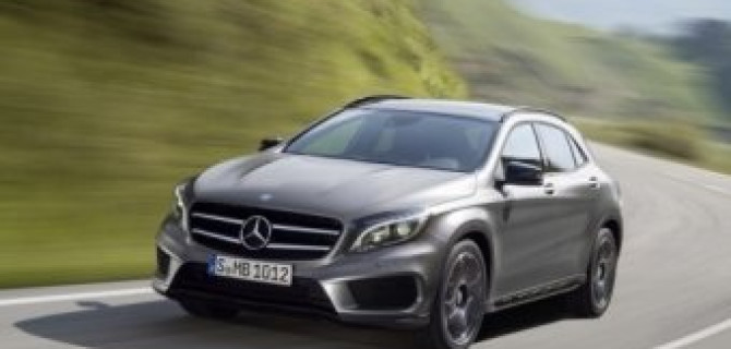 Самый маленький кроссовер Mercedes-Benz GLA может увеличиться и стать купе