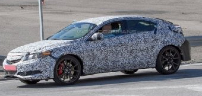 В Европе тестируют новое поколение Honda Civic Type R