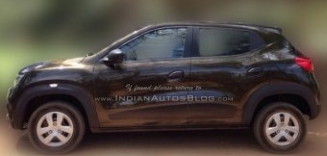В Индии засняли бюджетный хэтчбек Renault Kwid