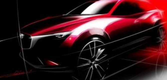 Mazda презентует концепт кроссовера-купе Koeru 15 сентября 