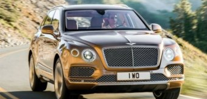 Озвучена цена первого кроссовера Bentley Bentayga