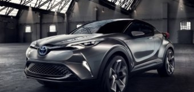 Toyota представили концепт кроссовера CH-R