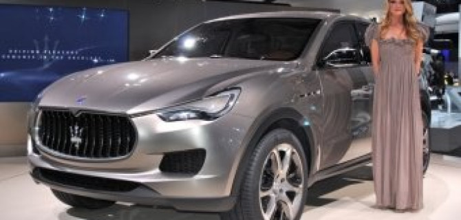 Серийный Maserati Levante представят в 2016 году