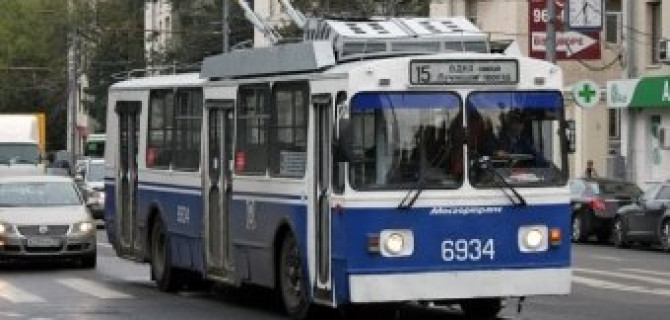 В центре Москвы троллейбус сбил пешехода