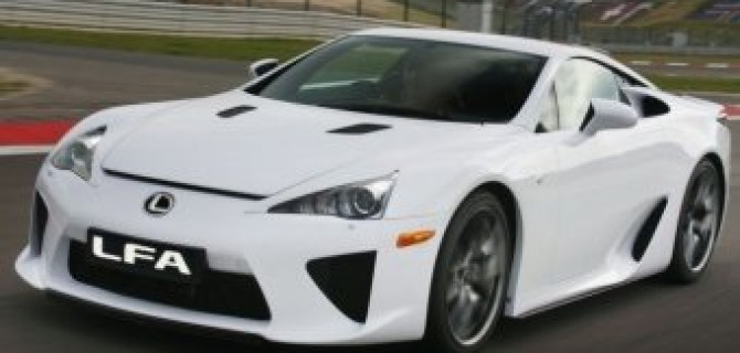 Преемник Lexus LFA получит гибридную установку мощностью 800 лошадиных сил