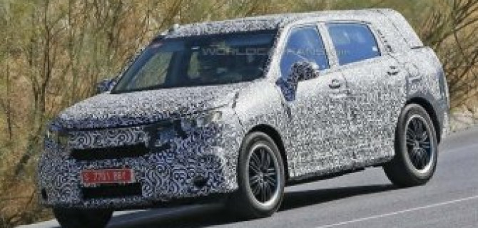 Серийная версия кроссовера Honda Concept D замечена на тестах