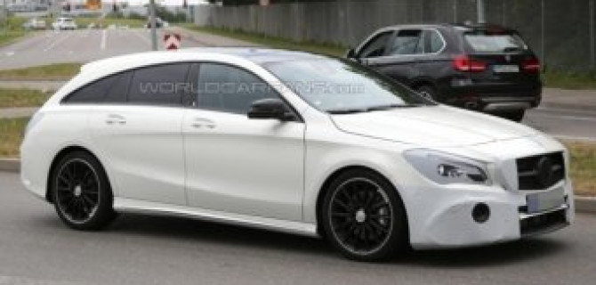 Обновленный универсал Mercedes-Benz CLA представят в 2016 году