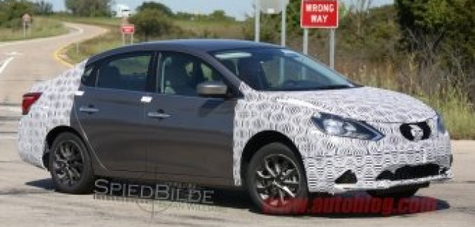 Фотошпионы выложили в Сеть новую Nissan Sentra