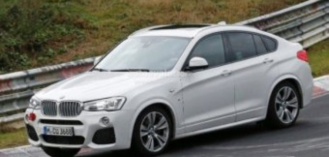 Новый BMW X4 M40i представят до конца года
