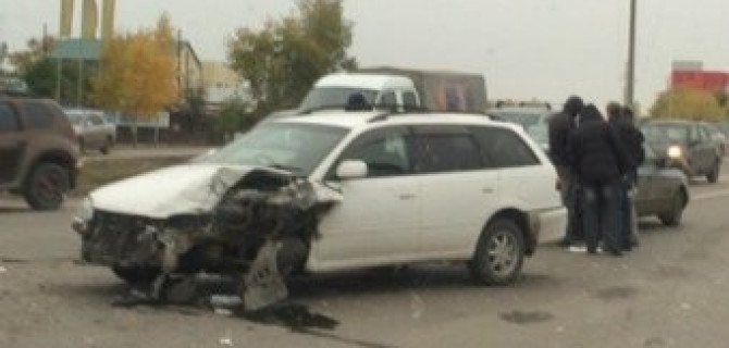 На Алтае в массовом ДТП пострадал ребенок