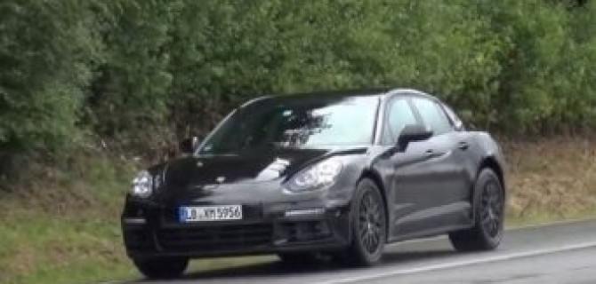 Новый Porsche Panamera замечен в Германии
