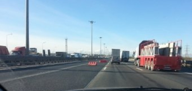 В массовом ДТП в Петербурге пострадали четверо