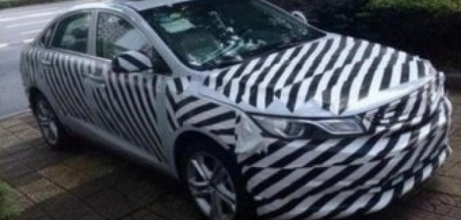 Преемник Geely Emgrand EC7 засняли на тестах