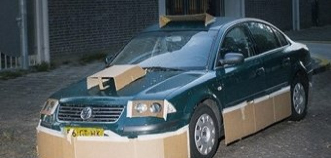 "Картонный" евро-тюнинг легковых автомобилей. Европейские тенденции в стайлинге. 