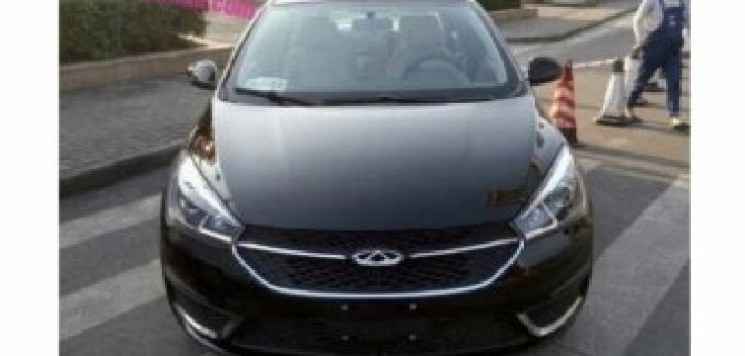 Шпионские фото седана Chery Arrizo 5