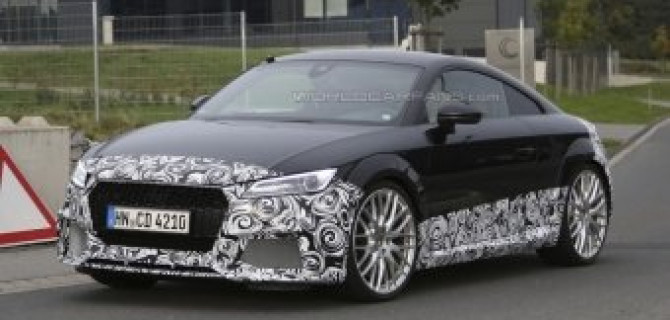 Новый Audi TT RS замечен на тестах