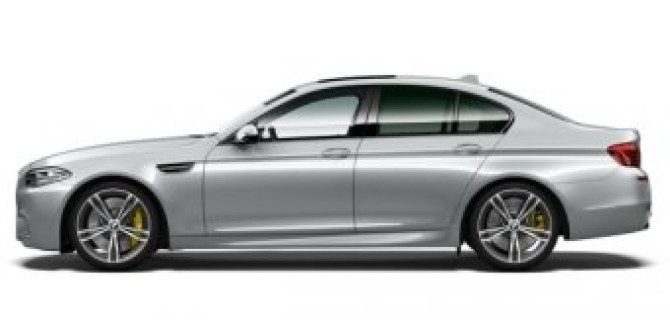 "Пятерка" от BMW в версии "M5 Pure Metal Edition" изготовлена специально для Южно-Африканской республики