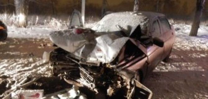 Лобовое столкновение в снегопад привело к трагическим последствиям