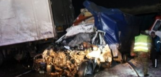 Под Мурманском столкнулись 10 автомобилей