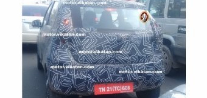 Новый Datsun I2 попал в объективы фотошпионов