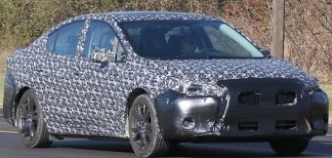 Subaru вывели на тесты новое поколение Impreza