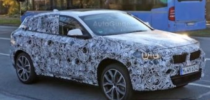 Появились шпионские фото кроссовера BMW X2