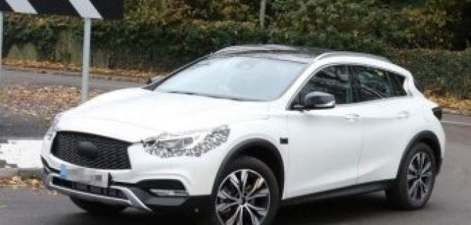 Infiniti QX30 замечен без камуфляжа