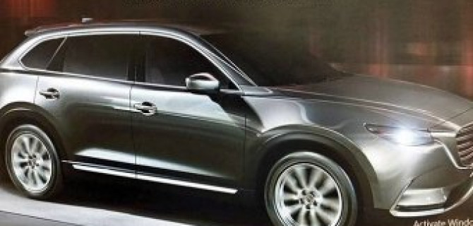 Изображения новой Mazda CX-9 выложили в Сеть до премьеры