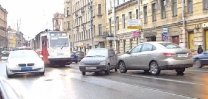 Очередной неудачный разворот на Лесном проспекте