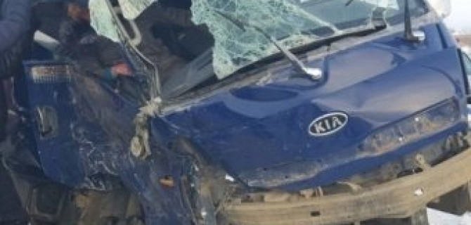 В Якутии в крупном ДТП пострадали шесть человек