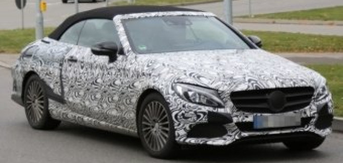 Кабриолет Mercedes-Benz C-Class выпустят к лету 2016 года