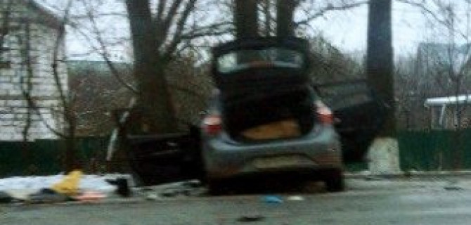 В Подольске в лобовом столкновении погибли два человека