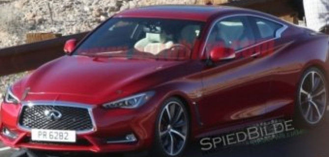 В Сети появились новые фотографии купе Infiniti Q60
